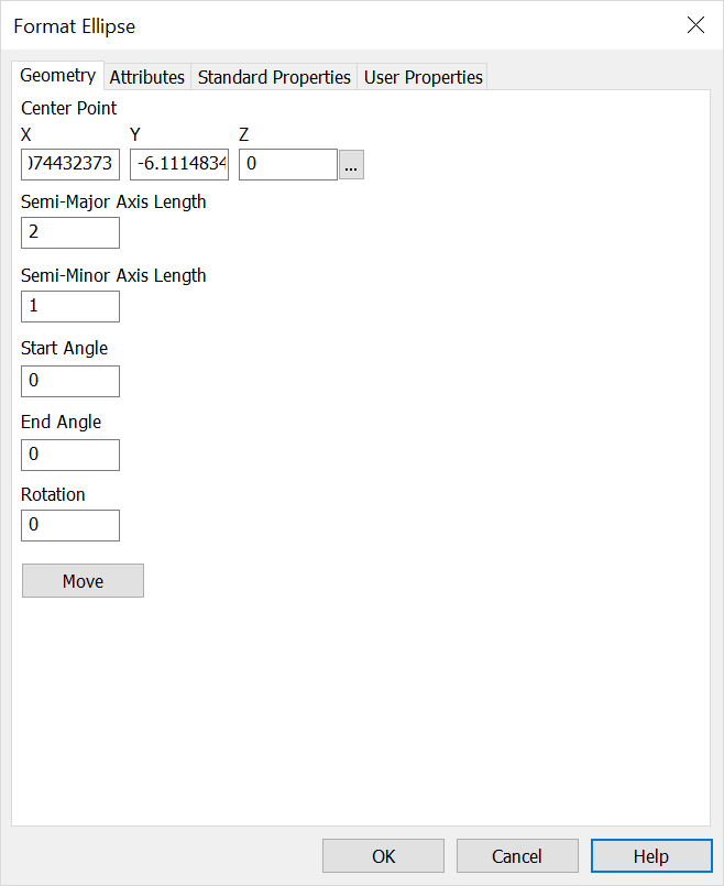 KeyCreator Pro Context Menu Format Ellipse