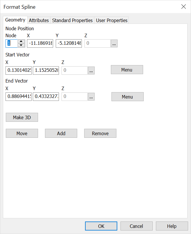 KeyCreator Pro Context Menu Format Spline
