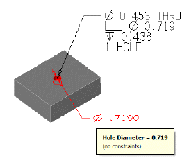 KeyCreator Prime Dimension Driven Edit Hole example