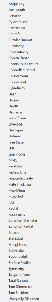 KeyCreator Pro Detail Overview Symbols List