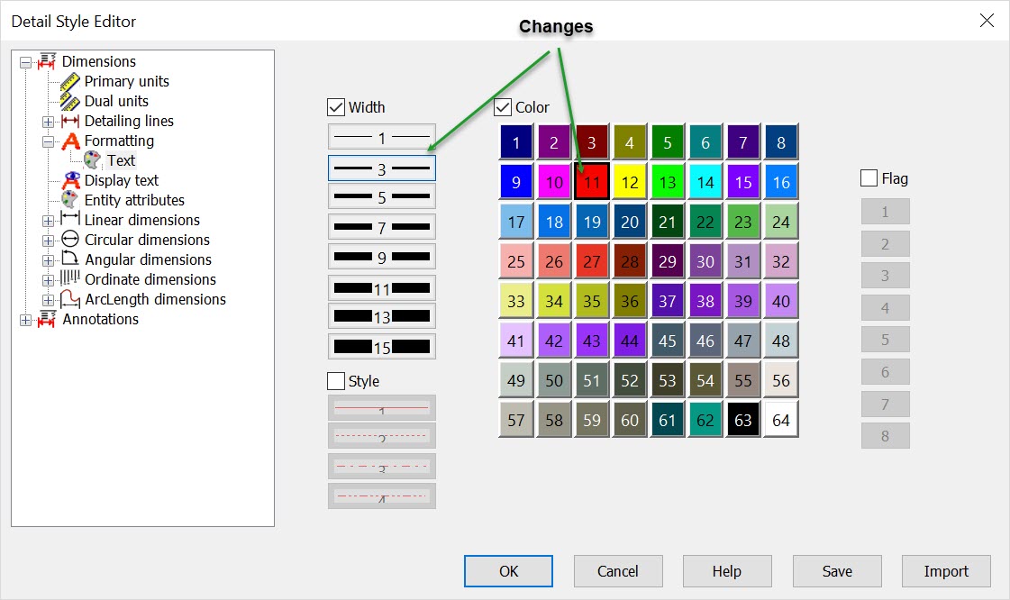 KeyCreator Detail Style Editor Format Text Change 1