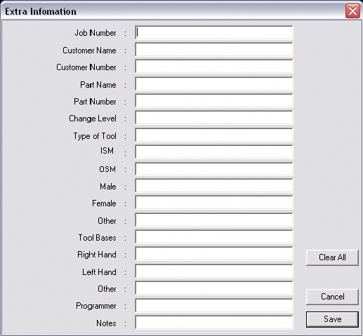 KeyCreator Tools Machinist Properties