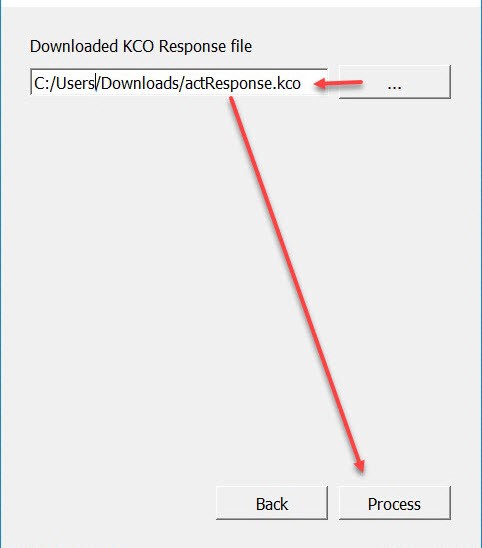 KCompare Revision Setup License Load Response File