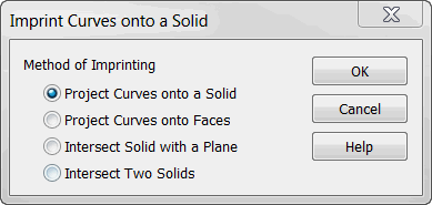 KeyCreator Prime Solid Face Imprint options