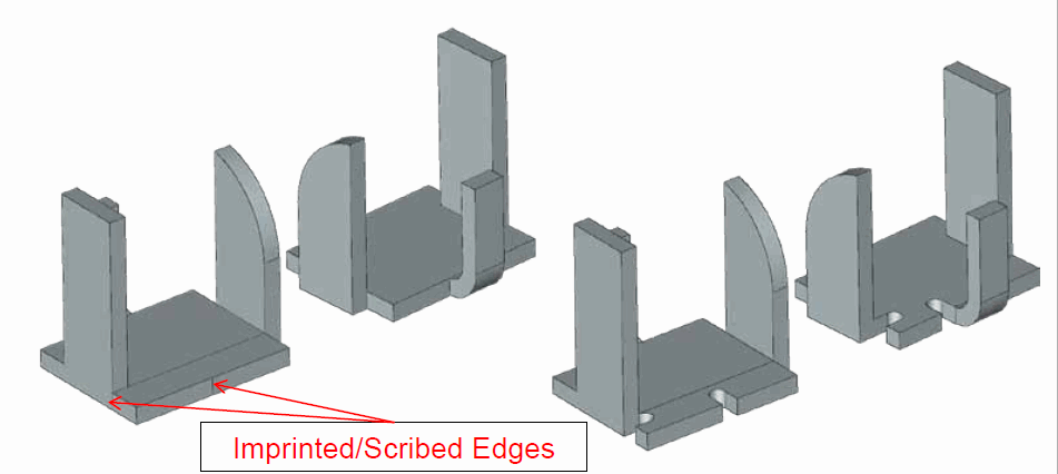 KeyCreator Sheet Metal Bend Relief example1