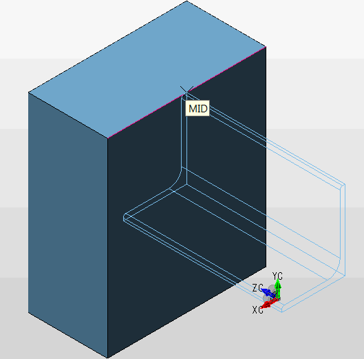 KeyCreator Drafting Mechanical Angle Beam example