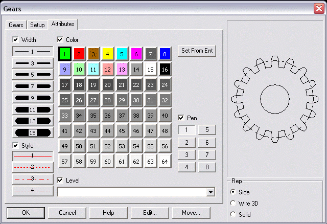 KeyCreator Prime Solid Feature Attributes