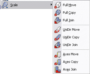 KeyCreator Transform Scale options