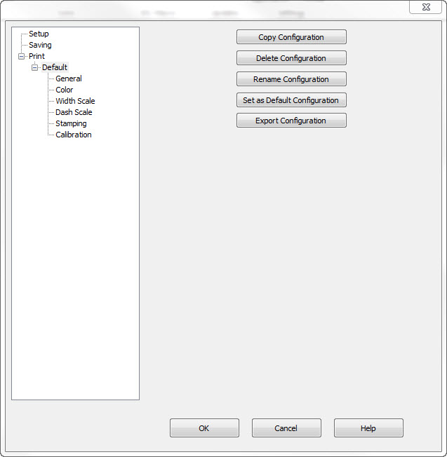 KeyCreator Prime Tools Customize Print Plot Default