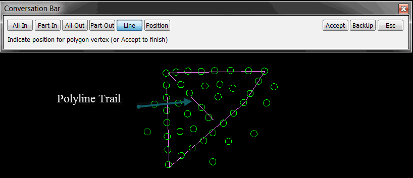 KeyCreator Prime Select Polyline Trail example