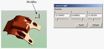 KeyCreator Light Direction Example