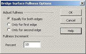 KeyCreator Surface Bridge options 4