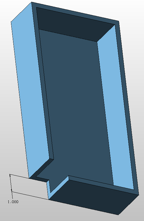 KeyCreator Prime Solid Sheetmetal Cut Corner example 3